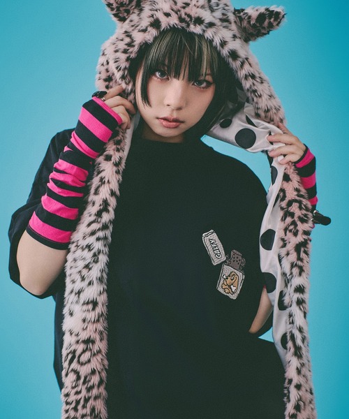 GALFY（ガルフィー）の「【GALFY/ガルフィー】GAL 着火 FIRE Tee（Tシャツ/カットソー・メンズ・ホワイト/イエロー/ブラック・L/XL）」の2枚目の写真
