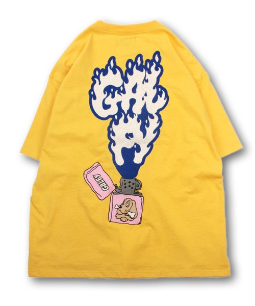 GALFY（ガルフィー）の「【GALFY/ガルフィー】GAL 着火 FIRE Tee（Tシャツ/カットソー・メンズ・ホワイト/イエロー/ブラック・L/XL）」の19枚目の写真