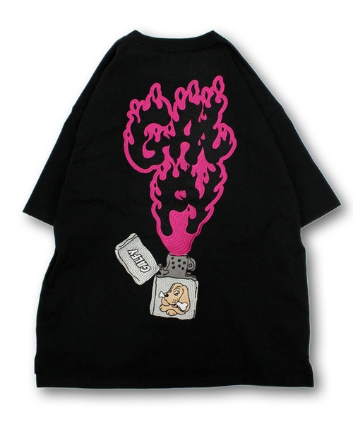 GALFY（ガルフィー）の「【GALFY/ガルフィー】GAL 着火 FIRE Tee（Tシャツ/カットソー・メンズ・ホワイト/イエロー/ブラック・L/XL）」の18枚目の写真