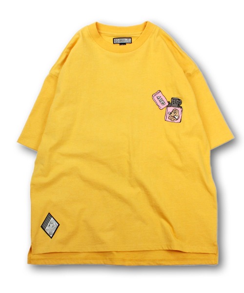 GALFY（ガルフィー）の「【GALFY/ガルフィー】GAL 着火 FIRE Tee（Tシャツ/カットソー・メンズ・ホワイト/イエロー/ブラック・L/XL）」の16枚目の写真