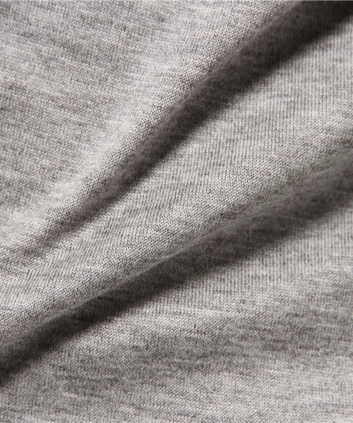 ivory court(アイボリーコート)の「ギザシルケットテンジク モックネック Tシャツ◆(Tシャツ/カットソー・メンズ・ホワイト/グレー/ネイビー・40/38)」の10枚目の写真