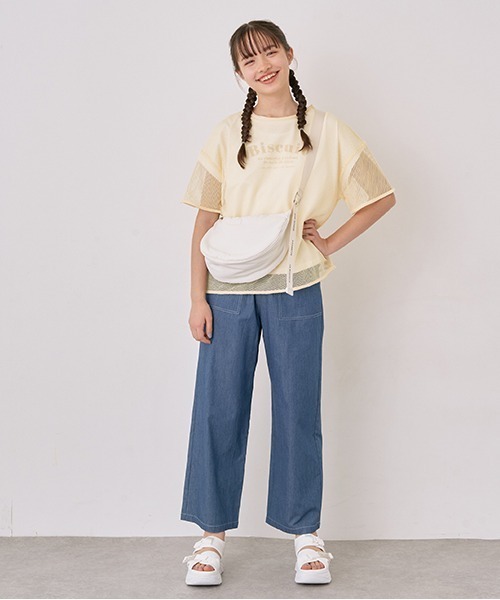 【セール】半袖メッシュTシャツレイヤードセット（アンサンブル）｜pom ponette junior（ポンポネットジュニア） mdprevattcaulkingandwaterproofing.com