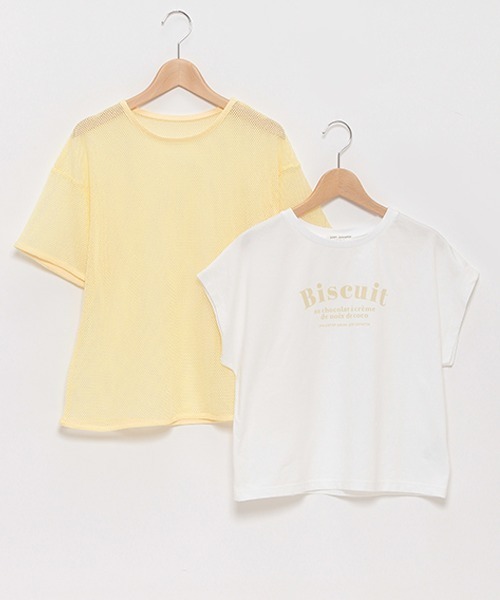 【セール】半袖メッシュTシャツレイヤードセット（アンサンブル）｜pom ponette junior（ポンポネットジュニア） mdprevattcaulkingandwaterproofing.com
