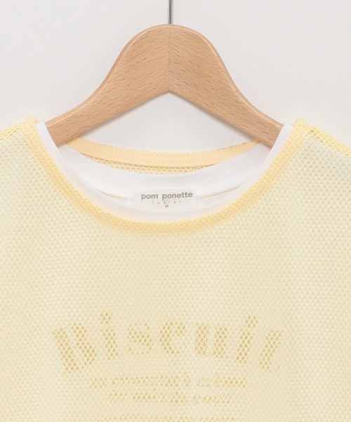 【セール】半袖メッシュTシャツレイヤードセット（アンサンブル）｜pom ponette junior（ポンポネットジュニア） mdprevattcaulkingandwaterproofing.com