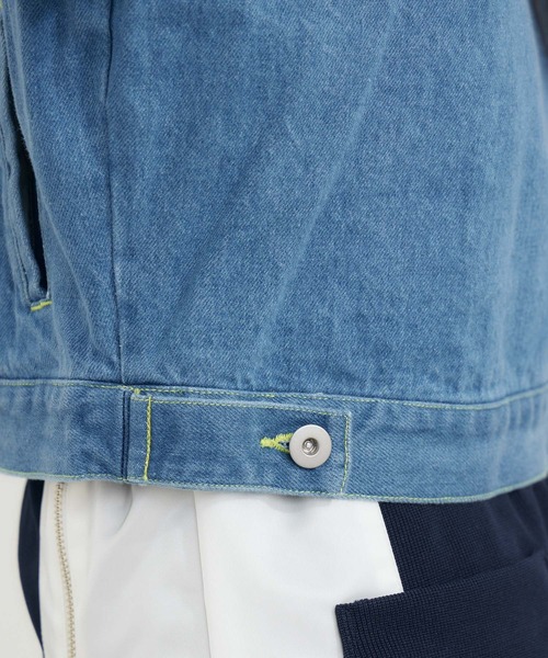 DOLLUPOOPS（ドールアップウップス）の「doll up oops カラーステッチGジャン（デニムジャケット・レディース・ブルー・FREE）」の20枚目の写真