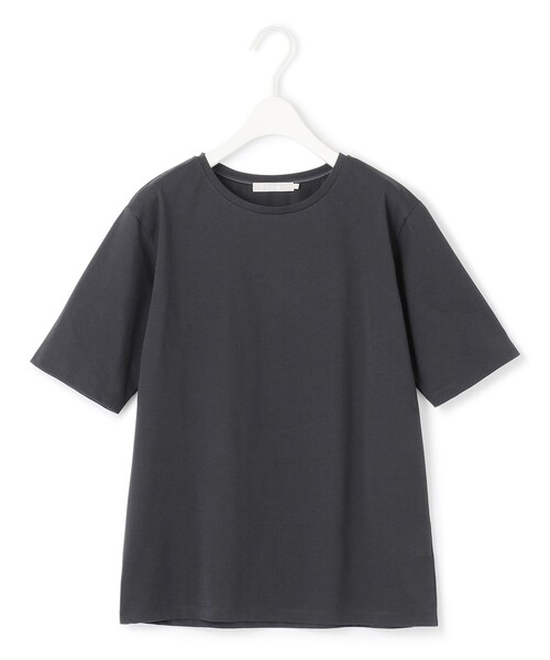 ICB(アイシービー)の「【洗える】ベーシックTEE(Tシャツ/カットソー・レディース・ブラック系/アイボリー系/ネイビー系・SMALL/MEDIUM/X-SMALL)」の2枚目の写真