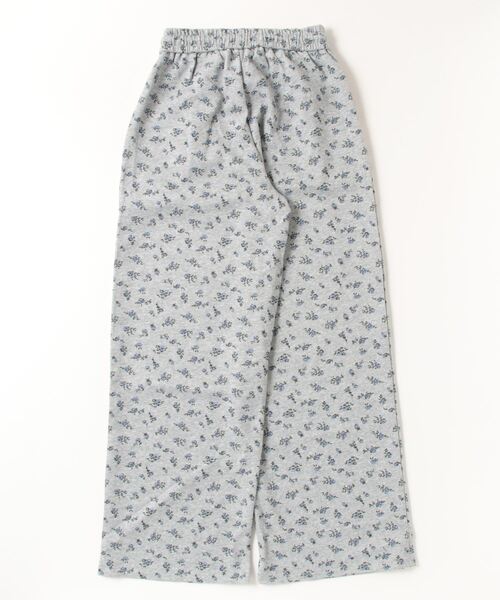 ROOPTOKYO（ループトウキョウ）の「韓国風総柄花柄スウェットパンツ（スウェットパンツ・レディース・ブラック/ホワイト/グレー・M/L）」の8枚目の写真