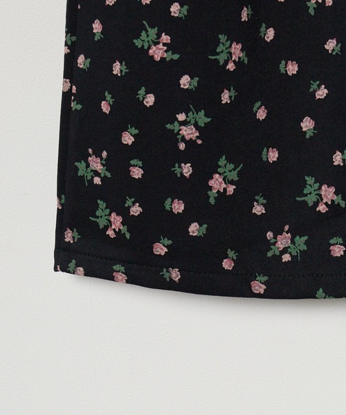 ROOPTOKYO（ループトウキョウ）の「韓国風総柄花柄スウェットパンツ（スウェットパンツ・レディース・ブラック/ホワイト/グレー・M/L）」の6枚目の写真