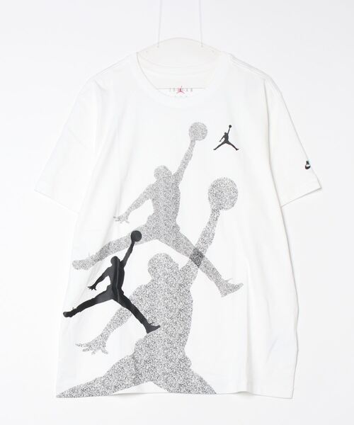 JORDAN BRAND（ジョーダンブランド）の「ジョーダン  ジョーダン ブランド ハイブリッド S/S クルー（Tシャツ/カットソー・メンズ・ホワイト/ブラック・S/M/L/2XL/XL）」の2枚目の写真