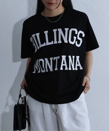 BIGカレッジラグランTシャツ