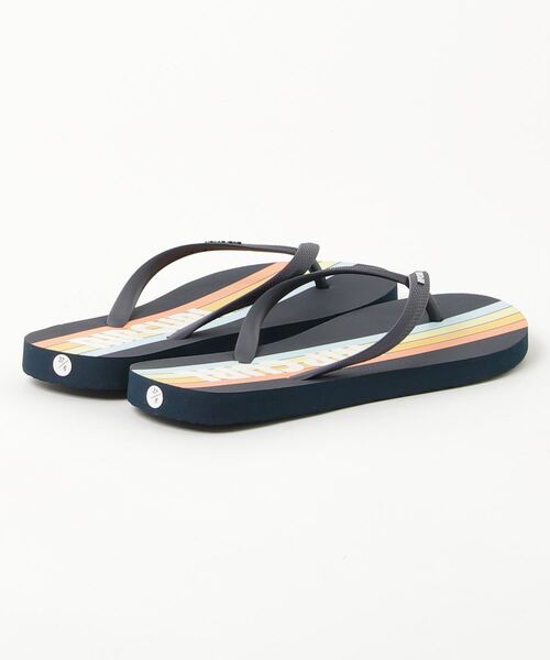 rip curl(リップカール)の「【RIPCURL(リップカール)】L SURF REVIVAL BLOOM OPEN TOE/ブランドロゴサンダル/ビーサン(サンダル・レディース・ネイビー・7/6)」の3枚目の写真