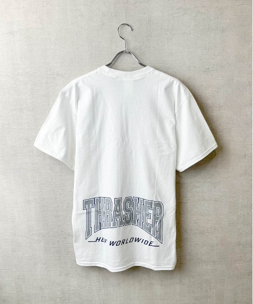 HUF（ハフ）の「【T1】【HUF×THRASHER】HIGH POINT S/S TEE