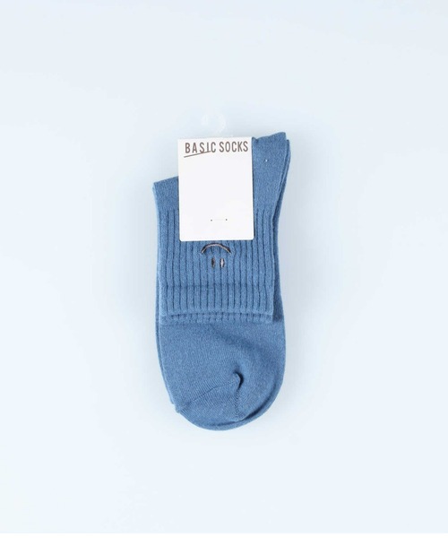 Right-on（ライトオン）の「【BASIC SOCKS】スマイル無地 ソックス（ソックス/靴下・レディース・イエロー/オフホワイト/グレー/ブルー/ブラック・フリー）」の9枚目の写真