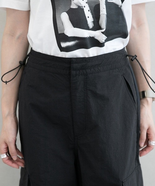 RAGEBLUE（レイジブルー）の「パラシュートナイロンカーゴパンツ（カーゴパンツ・レディース・ブラック/ホワイト/ピンク・FREE）」の19枚目の写真