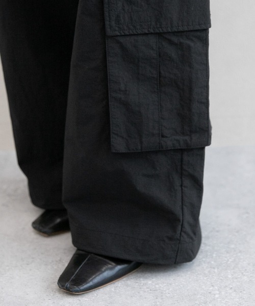 RAGEBLUE（レイジブルー）の「パラシュートナイロンカーゴパンツ（カーゴパンツ・レディース・ブラック/ホワイト/ピンク・FREE）」の22枚目の写真