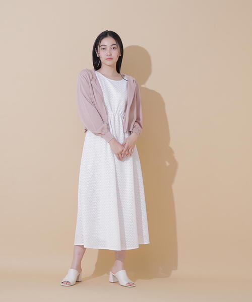 JILL by JILL STUART(ジルバイジルスチュアート)の「◇UV加工ロゴ刺しゅうニットパーカー(パーカー・レディース・ブラック/ピンク/ホワイト系その他・FREE)」の13枚目の写真