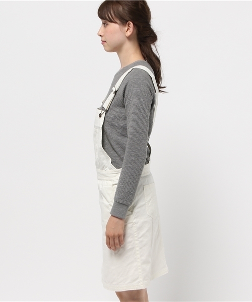 SEVENDAYS=SUNDAY（セブンデイズサンデイ）の「ジャンパースカート（ジャンパースカート・レディース・オフホワイト/チャコールグレー/カモフラージュ/カーキ・LARGE/MEDIUM）」の6枚目の写真