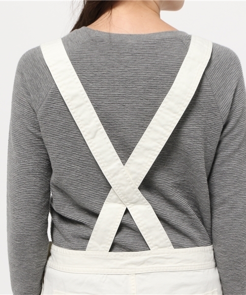 SEVENDAYS=SUNDAY（セブンデイズサンデイ）の「ジャンパースカート（ジャンパースカート・レディース・オフホワイト/チャコールグレー/カモフラージュ/カーキ・LARGE/MEDIUM）」の13枚目の写真