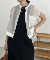 CAPRICIEUX LE'MAGE | BOXシアーシャツ(シャツ/ブラウス)