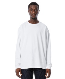 DAILY STANDARD by SANDINISTA（デイリースタンダードバイサンディニスタ）の「Cadet American Cotton Easy Fit L-S Tee / アメリカコットン使用イージフィット長袖Tシャツ（Tシャツ/カットソー）」