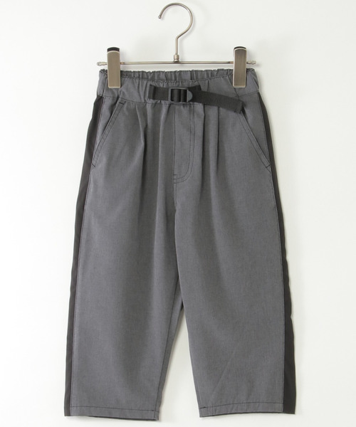 ikka（イッカ）の「【接触冷感／速乾】サイド切り替えクロプトパンツ（120~160cm）（その他パンツ・キッズ・ブラック/オリーブ/グレー・120/130/140/150/160）」の2枚目の写真