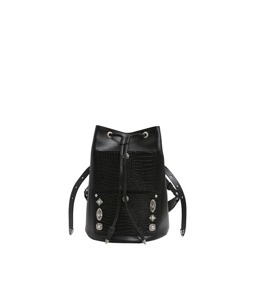 TOGA（トーガ）の「LEATHER DRUM BAG(EXCLUSIVE)（ハンドバッグ）」 - WEAR