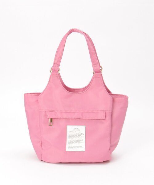 LBC（エルビーシー）の「多ポケ ミニトートバッグ（ショルダーバッグ・レディース・ブラック/グレー/ピンク・FREE）」の9枚目の写真