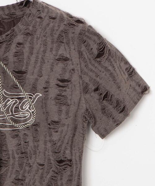 dispark(ディスパーク)の「DISPARK/ヴィンテージフロントレースアップT(Tシャツ/カットソー・レディース・グレー/ブラック・FREE)」の17枚目の写真