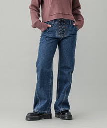 X-girl | LACE UP DENIM PANTS(デニムパンツ)
