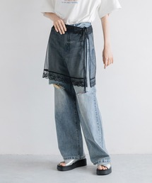 LOWRYS FARM | レイヤードレースラップベルト 132605(ベルト)