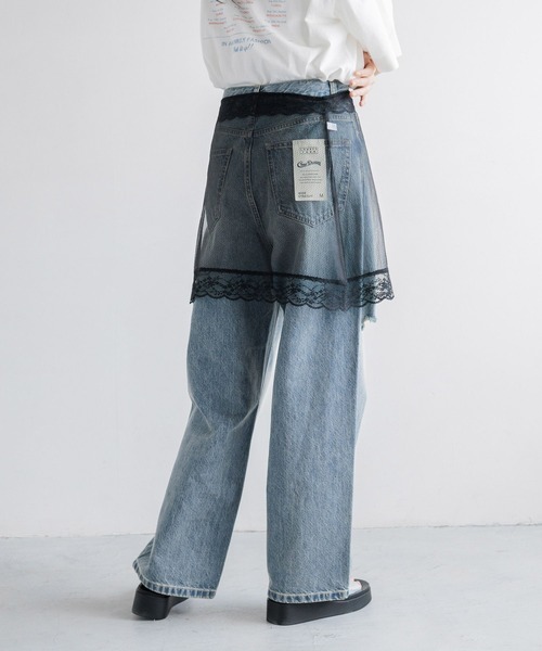 LOWRYS FARM（ローリーズファーム）の「レイヤードレースラップベルト 132605（ベルト・レディース・ブラック/ホワイト・FREE）」の18枚目の写真