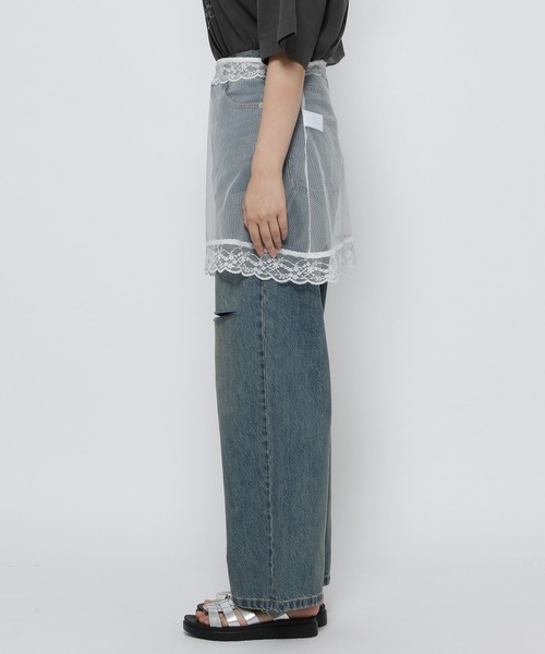 LOWRYS FARM（ローリーズファーム）の「レイヤードレースラップベルト 132605（ベルト・レディース・ブラック/ホワイト・FREE）」の15枚目の写真