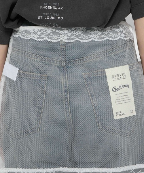 LOWRYS FARM（ローリーズファーム）の「レイヤードレースラップベルト 132605（ベルト・レディース・ブラック/ホワイト・FREE）」の10枚目の写真