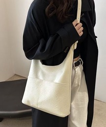 ホワイトレザー ショルダーバッグ Woman グレー T タイムレス レザー ショルダー バッグ ミニ