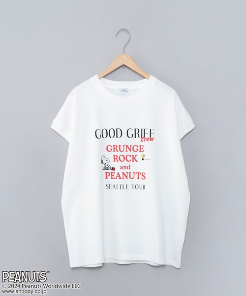 PEANUTS(ピーナッツ)の「PEANUTS(ピーナッツ)×coen フレンチスリーブプリントTシャツ(Tシャツ/カットソー・レディース・オフホワイト/ブラック/イエロー/その他1・M/L)」の14枚目の写真