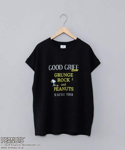 PEANUTS(ピーナッツ)の「PEANUTS(ピーナッツ)×coen フレンチスリーブプリントTシャツ(Tシャツ/カットソー・レディース・オフホワイト/ブラック/イエロー/その他1・M/L)」の18枚目の写真