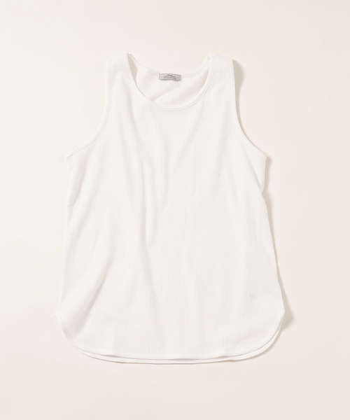 JOURNAL STANDARD relume（ジャーナルスタンダード　レリューム）の「レイヤードサーマル タンクトップ（タンクトップ・メンズ・グレー/ホワイト/チャコールグレー・SMALL/LARGE/MEDIUM）」の2枚目の写真