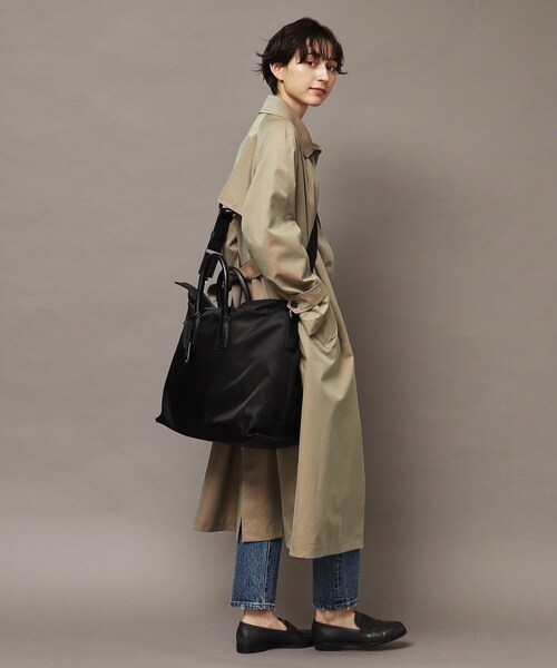 HIROFU(ヒロフ)の「【リカリカ】ナイロン ボストンバッグ L 2WAY(商品番号:P25-39411)(トートバッグ・レディース・ブラック・03)」の3枚目の写真