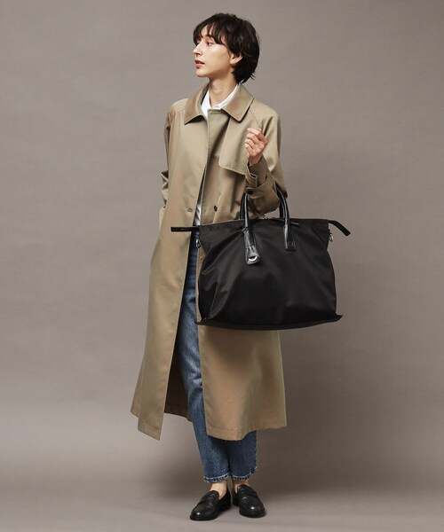 HIROFU(ヒロフ)の「【リカリカ】ナイロン ボストンバッグ L 2WAY(商品番号:P25-39411)(トートバッグ・レディース・ブラック・03)」の5枚目の写真