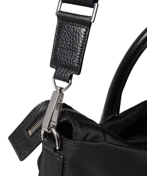 HIROFU(ヒロフ)の「【リカリカ】ナイロン ボストンバッグ L 2WAY(商品番号:P25-39411)(トートバッグ・レディース・ブラック・03)」の16枚目の写真