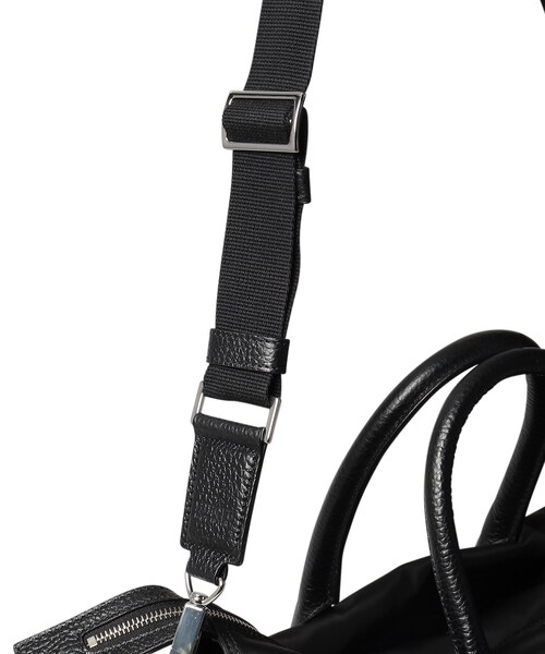 HIROFU(ヒロフ)の「【リカリカ】ナイロン ボストンバッグ L 2WAY(商品番号:P25-39411)(トートバッグ・レディース・ブラック・03)」の17枚目の写真