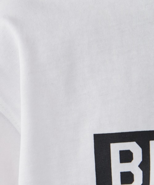 CHIC STYLE（シックスタイル）の「 ロゴプリントTシャツ ＜大きいサイズ有＞シックスタイル　（Tシャツ/カットソー・レディース・モカ/オフホワイト・3L/LL/L/M/5L/4L）」の9枚目の写真