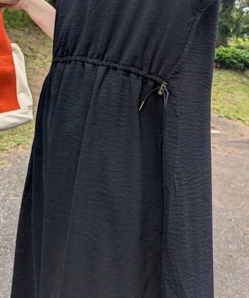 LBC（エルビーシー）の「ワッシャースピンドルリブワンピース（ワンピース・レディース・ブラック/ピンク/ダークオリーブ/ブルー・M）」の19枚目の写真