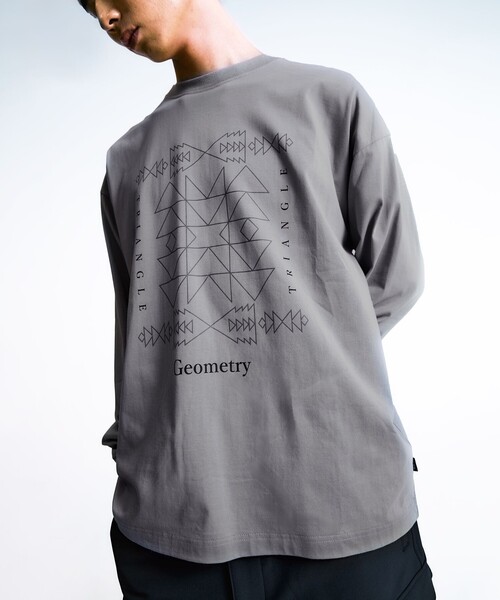 City Ambient Products(シティアンビエントプロダクツ)の「City Ambient Products: SHELTECH(R) グラフィック 長袖Tシャツ(Tシャツ/カットソー・メンズ・チャコールグレー/ホワイト/ブラック・LARGE/MEDIUM/SMALL)」の3枚目の写真