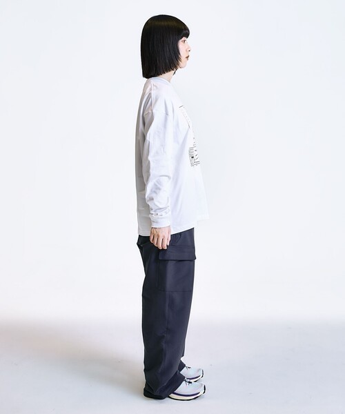 City Ambient Products(シティアンビエントプロダクツ)の「City Ambient Products: SHELTECH(R) グラフィック 長袖Tシャツ(Tシャツ/カットソー・メンズ・チャコールグレー/ホワイト/ブラック・LARGE/MEDIUM/SMALL)」の7枚目の写真
