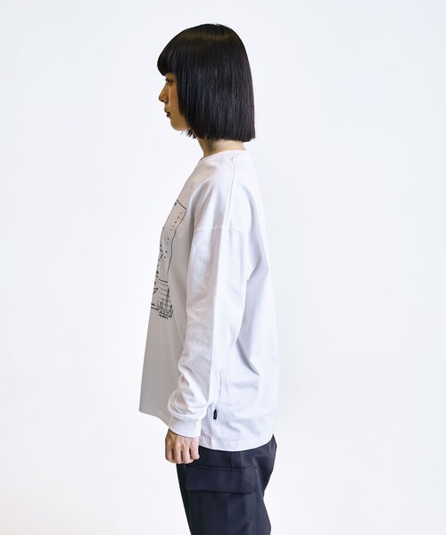 City Ambient Products(シティアンビエントプロダクツ)の「City Ambient Products: SHELTECH(R) グラフィック 長袖Tシャツ(Tシャツ/カットソー・メンズ・チャコールグレー/ホワイト/ブラック・LARGE/MEDIUM/SMALL)」の9枚目の写真