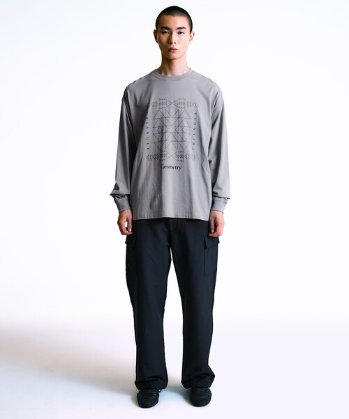 City Ambient Products(シティアンビエントプロダクツ)の「City Ambient Products: SHELTECH(R) グラフィック 長袖Tシャツ(Tシャツ/カットソー・メンズ・チャコールグレー/ホワイト/ブラック・LARGE/MEDIUM/SMALL)」の12枚目の写真