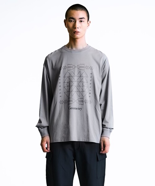 City Ambient Products(シティアンビエントプロダクツ)の「City Ambient Products: SHELTECH(R) グラフィック 長袖Tシャツ(Tシャツ/カットソー・メンズ・チャコールグレー/ホワイト/ブラック・LARGE/MEDIUM/SMALL)」の16枚目の写真