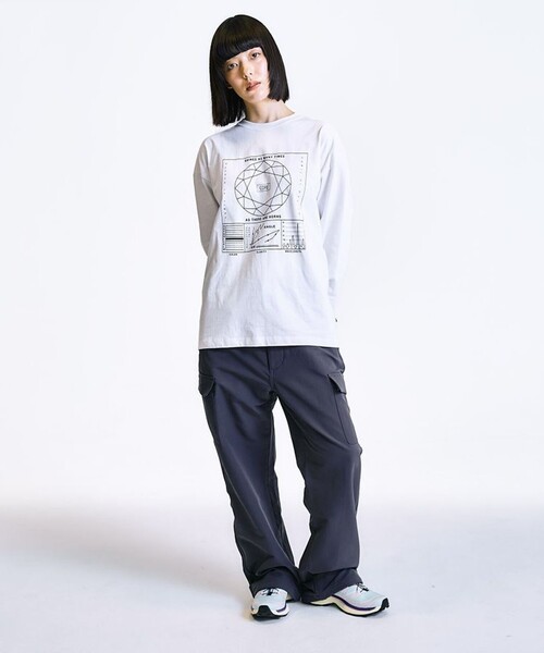 City Ambient Products(シティアンビエントプロダクツ)の「City Ambient Products: SHELTECH(R) グラフィック 長袖Tシャツ(Tシャツ/カットソー・メンズ・チャコールグレー/ホワイト/ブラック・LARGE/MEDIUM/SMALL)」の17枚目の写真