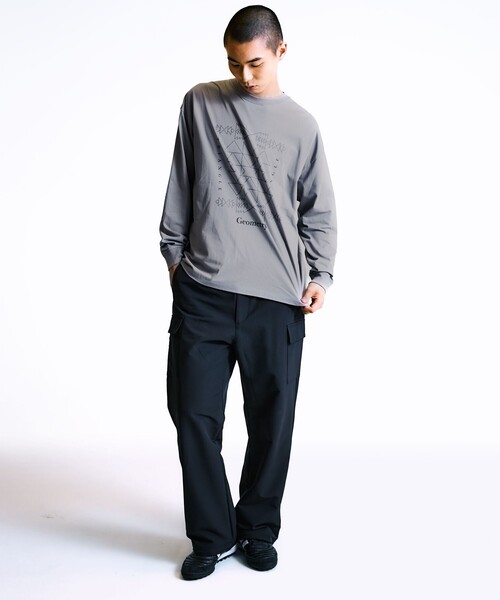 City Ambient Products(シティアンビエントプロダクツ)の「City Ambient Products: SHELTECH(R) グラフィック 長袖Tシャツ(Tシャツ/カットソー・メンズ・チャコールグレー/ホワイト/ブラック・LARGE/MEDIUM/SMALL)」の19枚目の写真